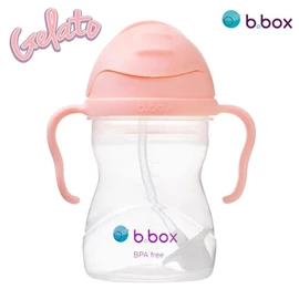 澳洲b.box 防漏吸管學飲杯/ PP 冰淇淋粉 240ml