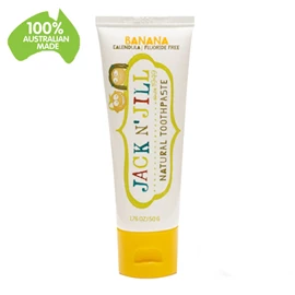 澳洲Jack’n Jill 兒童天然牙膏-香蕉 50g