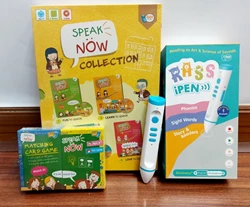 iPEN 点读笔 + Speak Now Full Set (4Books+4DVD+120 Cards)