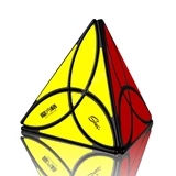Qiyi Clover Pyraminx Black Body