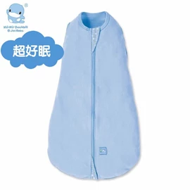 台灣KuKu Duck 超好眠三合一懶人包巾-希望藍