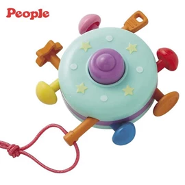 日本People 彩色飛碟手指運動玩具