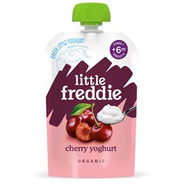 英国Little Freddie 有机樱桃希腊式乳酪(6个月起)-100g