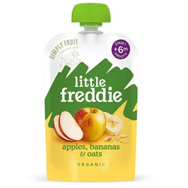 英国Little Freddie 有机苹果香蕉燕麦蓉(6个月起)-100g