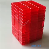 Full Function 3x3x13 II Clear Red Cube