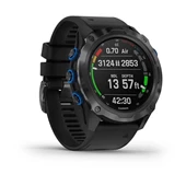 Garmin Descent Mk2i Titanium Carbon Gray DLC w/Rubber Strap - English