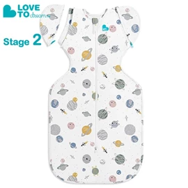 澳洲Love to Dream 蝶型嬰兒包巾(第2階)-棉 0.2 TOG 輕薄版