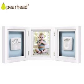 PearHead 寶寶印記桌上相框-白色