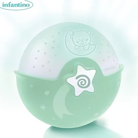 美國infantino 嬰兒安睡投射燈(三色選)