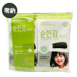 韓國bebefood 嬰幼兒零鈉紫菜-1.45g X 8包