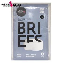 台湾六甲村 抛弃式网裤-6条装