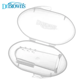 美國Dr. Brown's 嬰兒安全指套牙刷 (連收納盒)