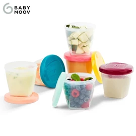 法國 Babymoov Babybols 密封食物儲存碗-L碼 250ml X 6