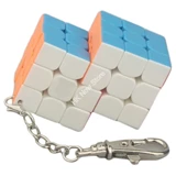 3x3 Double Cube II Keychain
