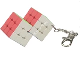 3x3 Double Cube I Keychain