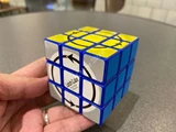 Latch Cube III (4 Latch Faces) Blue Body (Mod)