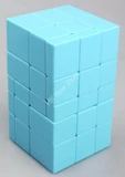 3x3x5 Siamese Mirror Tall Cube (Blue Body, 100mm)