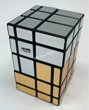 3x3x5 Siamese Mirror Short Cube (Gold & Silver Label, 84mm)