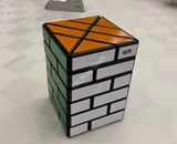 SIDGMAN 2x4x6 Fisher Brick Wall Black Body in Small Clear Box