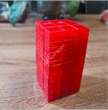 Full Function 3x3x17 II Clear Red Cube