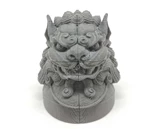 Stone Lion 2x2x2 Puzzle in Lime Grey Body (3D printing Mod)