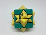 Eitan's TriCube General Green in Yellow Helmet (2 colors, Green-Yellow)