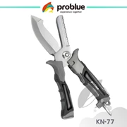  Prblue 3" BCD Scissor Knife, Sharp Tip