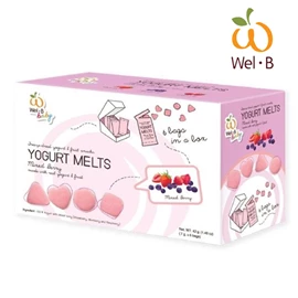 Wel-B Baby 冷凍乾燥益生菌乳酪粒-42G(7G X 6包)雜莓味