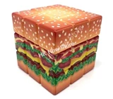 Yummy Cheese Hamburger 3x3x3 Cube (hungry collection)