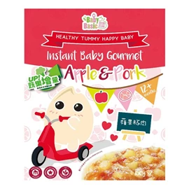 Baby Basic 寶寶百味 即食米米餸 蘋果豚肉(150g x 2)