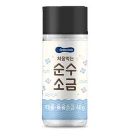 韓國Bebecook 嬰幼兒海鹽-雪花鹽 40g