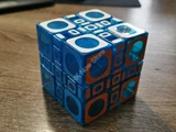 WitEden 3x3x3 Wormhole Plus (#0) Ice Blue (30-Degree-Turn, limited edition)