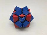 Eitan's TriCube General Red in Blue Helmet (2 colors, Red-Blue)