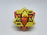 Eitan's TriCube General Orange in Yellow Helmet (2 colors, Orange-Yellow)