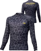   GULL Men's Rash Guard L/S II-Surface Black