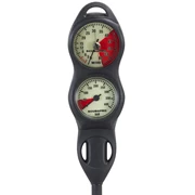  SCUBAPRO Pressure/Bar and Depth/Meter Gauge