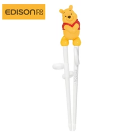 日本Edison 學習筷子(右手用)-維尼熊