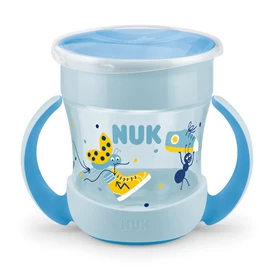 德国Nuk Mini Magic Cup 迷你防漏啜啜魔术杯;160ml 蓝色