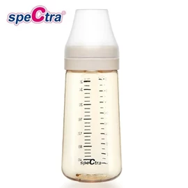韩国Spectra PPSU宽口奶瓶;260ml(附7个月以月奶咀)