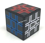 Oskar Sloppy 3x3x3 Cube Black Body with 6-Color H-Hollow Stickers