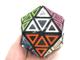 Evgeniy Icosahedron Standard Black Body (Hollow Stickers)
