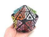 Evgeniy Icosahedron Carousel Black Body (Hollow Stickers)