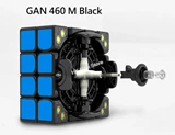 Gan GAN460M Magnetic 4x4x4 Black Body (Stickered, Black Core)