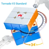 Qiyi X-Man Tornado V3 Standard Magnetic 3x3x3 Speed Cube Stickerless