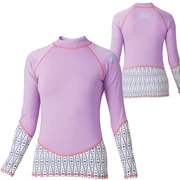  GULL Women's Rash Guard L/S II-Surface Sky/Turquoise