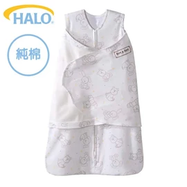 美國Halo Swaddle 二合一嬰兒包被睡袋-純棉 1.5TOG;布偶朋友