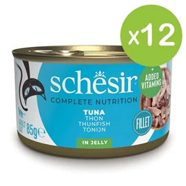 Schesir 猫罐头/ 啫喱系列 吞拿鱼饭 85g X 12罐