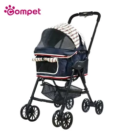 Compet milimili lite α EG Long 小型犬貓兩用車-藍紅色