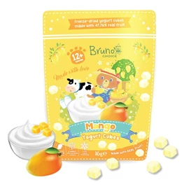 Bruno Choice 小熊寶樂 粒粒乾乳酪-芒果 16g