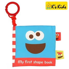 K's Kids 布書本-芝麻街 形狀